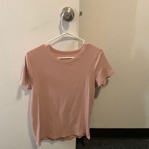 Light pink medium top. Lightly worn